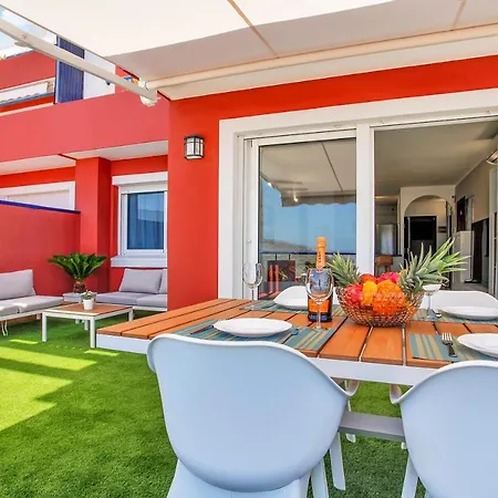 Appartement Wonderful View, Huge Terrace Solarium, Private Parking Costa Adeje (Tenerife)